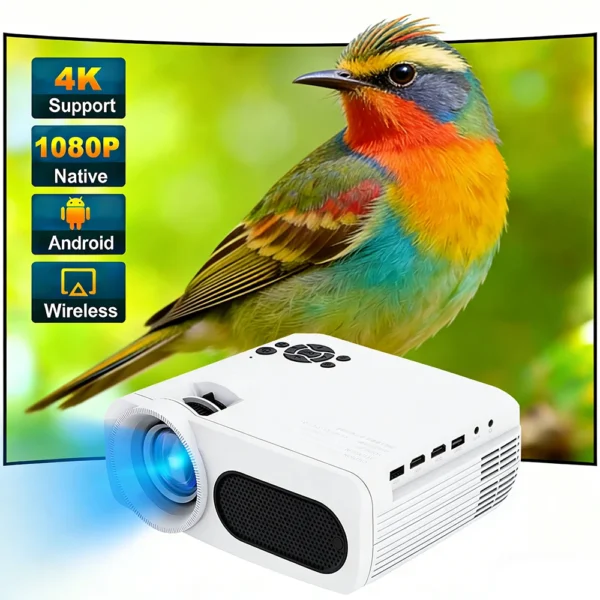 Portable Mini LED Projector - Chi South Electronics
